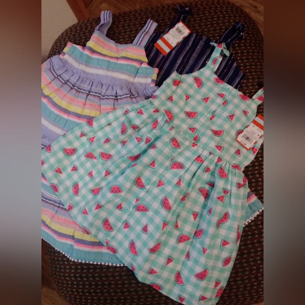 Colorful Kids' Summer Dresses
